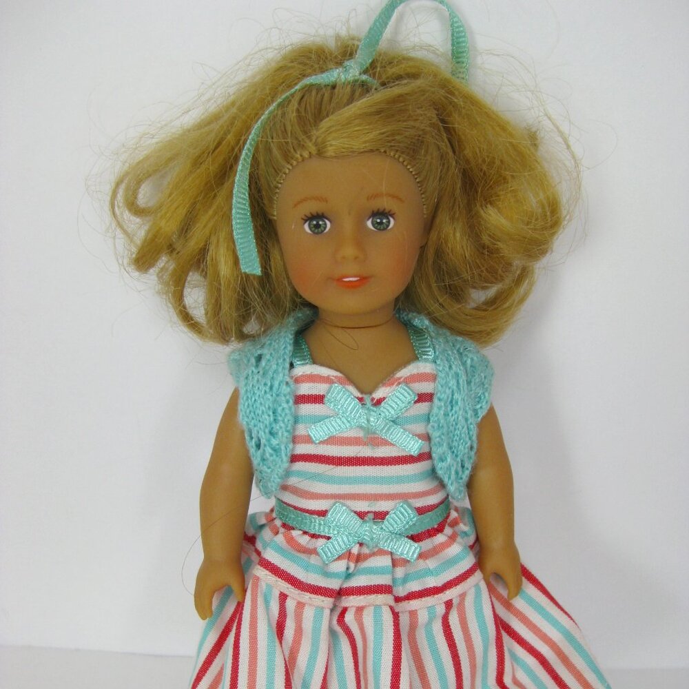 American Girl Doll Maryellen Larkin Mini Doll 6" Blonde Hair EXCELLENT CONDITION